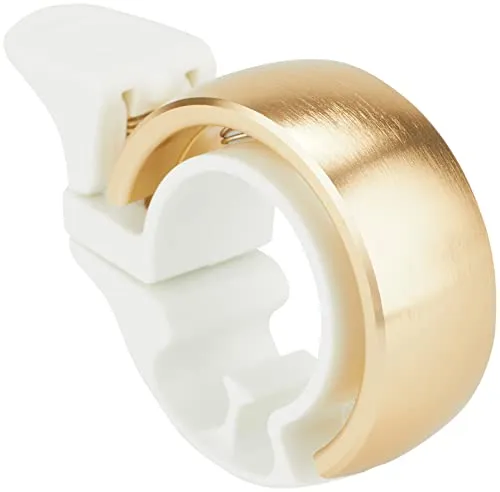 Knog Oi Classic Fahrradklingel White/Brass Durchmesser L 2021 Fahrradhupe