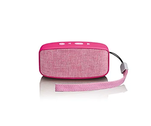 Lenco 3 Watt Disco Light Free Bluetooth-Lautsprecher Candy Pink 810012