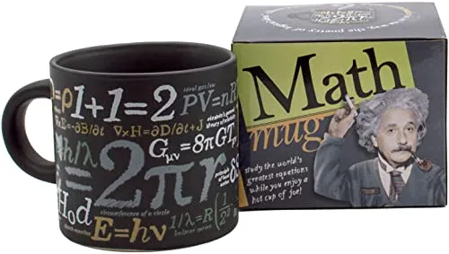 UPG Mathematik Kaffeebecher - Math Mug - Kaffeetasse aus Keramik für Mathematikliebhaber, ideal für alle Anlässe und perfekt zum Genießen von Kaffee oder Tee.