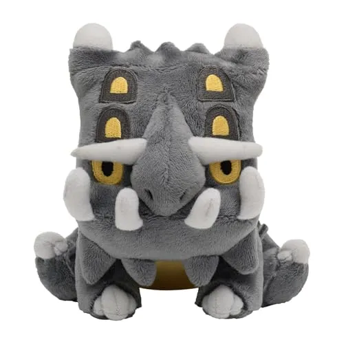 Pokemon Bollterus Kuscheltier - 15 cm Plüschtier Bastiodon - Detailgetreue Plüschfigur von Bollterus (Bastiodon) in 15 cm Größe. Hergestellt aus hochwertigem, weichem Material – ideal für Pokemon-Fans und als Sammlerstück.