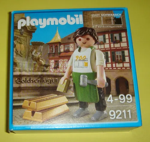 PLAYMOBIL  9211 Goldschläger Stadt Schwabach