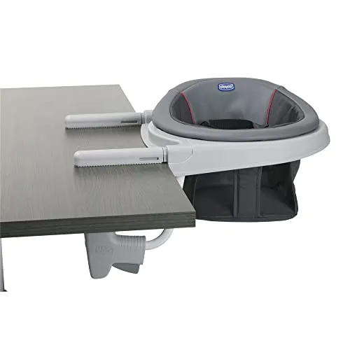 Chicco Tischsitz 360° grau mit Tasche von Chicco