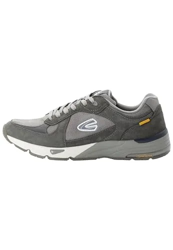 camel active Herren Sneaker Grau, stylischer Materialmix für Komfort - Herren-Sneaker aus robustem Materialmix mit reflektierendem Logo, ideal für den Alltag. Die leichte Phylon-Sohle sorgt für optimale Dämpfung und Tragekomfort.