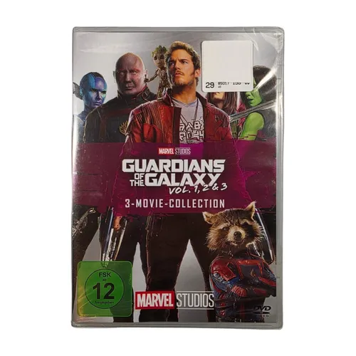 Guardians of the Galaxy - 1+2+3-Movie-Collection DVD - Filme: FSK ab 12, erlebe die gesamte Guardians of the Galaxy-Trilogie in einer exklusiven DVD-Box für unvergessliche Filmabende!