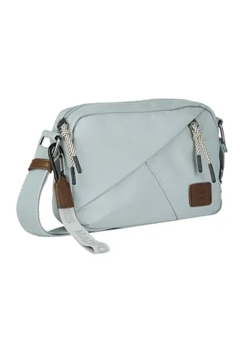 camel active Damen Aurum Umhängetasche, Blau - Stylische Umhängetasche von camel active in Blau, ideal für den Alltag. Praktische Fächer bieten Platz für alles Wichtige und machen sie zum perfekten Begleiter.