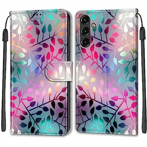 SIENIANLINE Handyhülle für Samsung Galaxy A14 4G / Samsung Galaxy A14 5G, mit [Magnetverschluss] [Kartenfach] Klappbar Flip Leder Wallet Case kompatibel Samsung Galaxy A14 4G / Galaxy A14 5G Hülle