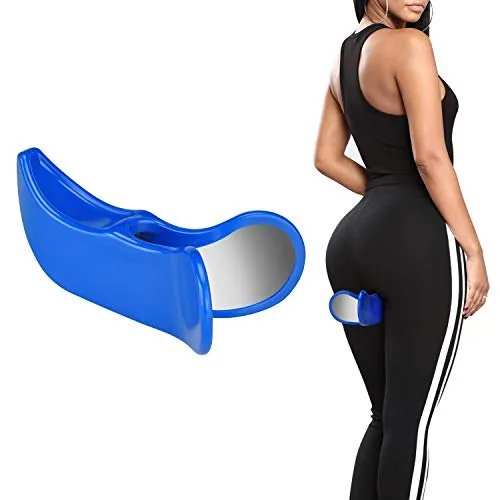 Podazz Super Kegel Trainingsgerät für Becken, Bodenmuskulatur, Hüftmuskel- und Innenoberschenkeltrainer, Korrektur, schöner Gesäß für Frauen (Blau)