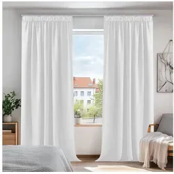 Vorhänge & Gardinen Grau von Deconovo