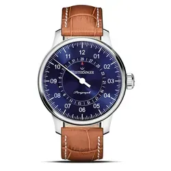 Meistersinger Automatikuhr Perigraph Herren - Zeitloses Design - Armbanduhren mit elegantem einzeiger Uhrwerk und Saphirglas, ideal für stilbewusste Herren, die Wert auf Qualität legen.