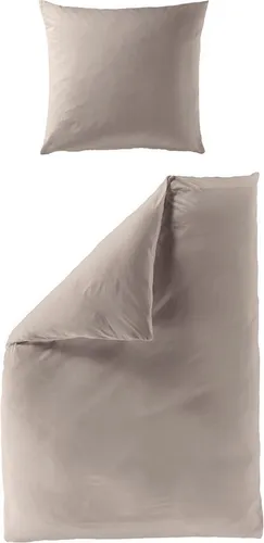 BIERBAUM Bettwäsche Elegant uni, Mako-Satin 2-teilig