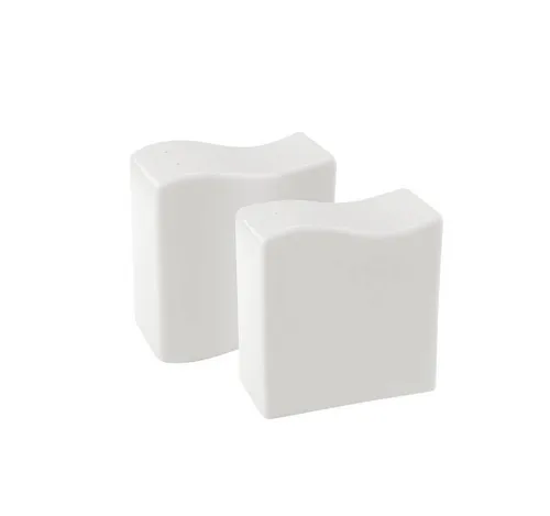 Villeroy & Boch NewWave Salz- und Pfefferstreuer - Küchenhelfer in dynamischer Form, ergonomisch und spülmaschinenfest, ideal für Gastronomie und den täglichen Gebrauch.