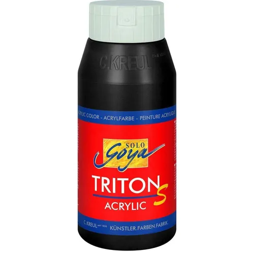 KREUL TRITON S Acrylic Schwarz 750 ml