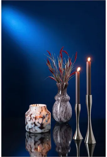 Fink Kerzenständer LADY in silber von Fink