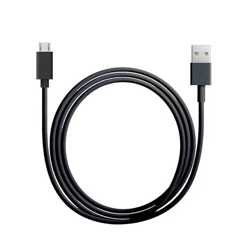 doupi USB Micro Daten Lade Kabel Ladekabel Datenkabel Samsung Nokia Smartphone Tablet Navi Kamera Schwarz