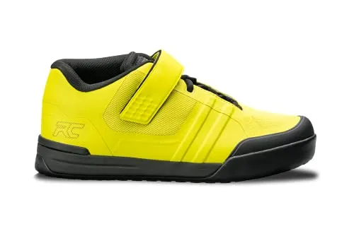 Ride Concepts Transition Clipless Schuh für Herren - Lime Black 44,5 - Sonstige Sportschuhe mit breiter Cleat-Box für maximale Sicherheit und Kontrolle auf jedem Klickpedal. Ideal für Mountainbiker, die Leistung und Komfort suchen.