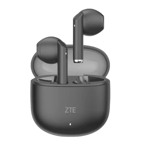 ZTE Buds 2 Schwarz - Kopfhörer mit einfacher Bedienung und langlebiger Bauweise, perfekt für Musikliebhaber und unterwegs.