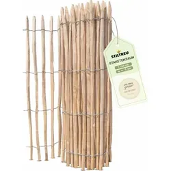 Französischer Premium Staketenzaun Kastanie 150 cm