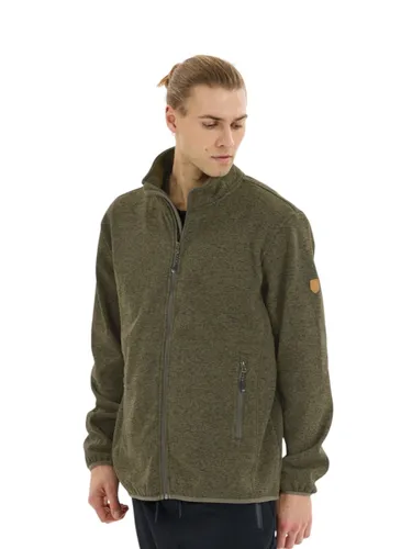 Whistler Sampton M Melange Fleece Jacket - Sportlich und funktional - Funktionsjacke für Herren mit stylischem Wollstrick-Look, hervorragender Wärmeisolierung und atmungsaktiven Eigenschaften, ideal für Freizeit und Alltag.