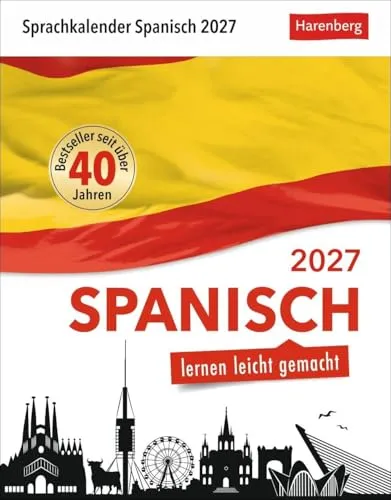 Spanisch Sprachkalender 2027 von Harenberg