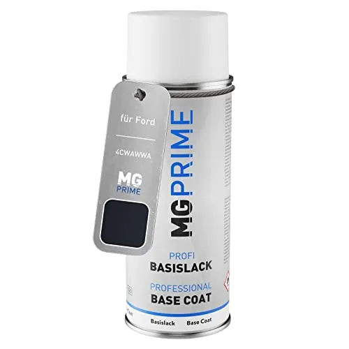 MG PRIME Autolack Spraydose für Ford 4CWAWWA / PN3CJ0 / 8 Deep Navy/Marineblau Basislack Sprühdose 400ml