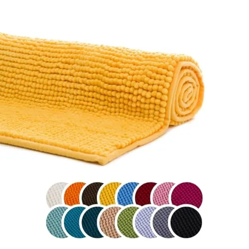 liebling Badteppich, 100% Polyester in gelb von liebling