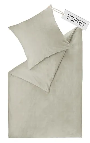 Esprit Bettwäsche HARP Renforcé 200x200 cm in grau von Esprit