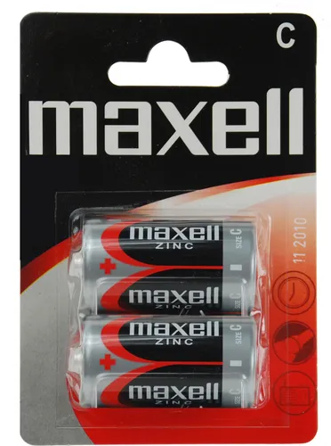 maxell Zink Batterie Baby C 2 Pack Blister