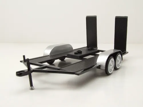 Trailer Anhänger aus Metall für 1:24 Modelle Motormax