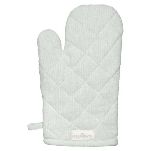 Produktbild Greengate Ofenhandschuh ALICIA Mint Grün Baumwolle Grillhandschuh BBQ