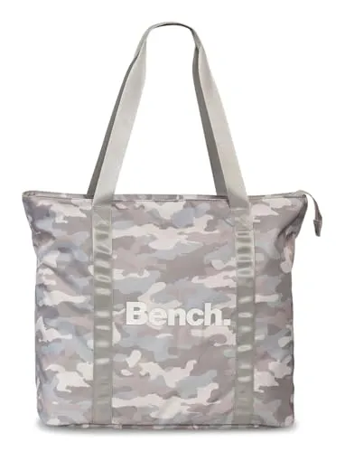 Bench City Girls Shopper Tasche 42 cm - Damen-Shopper mit stylischem Design, geräumig und ideal für Ordnung dank praktischer Fächeraufteilung.