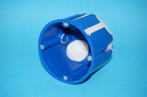 Kaiser Schallschutz Hohlwand-Geräte-Verbindungsdose D: 68mm T: 61mm blau 9069-04