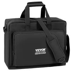 VEVOR DJ-Mixer Tragetasche - Robuste DJ-Mixer Tasche aus 1200D Oxford-Gewebe mit 10 cm Polsterung für optimalen Schutz. Ideal für DJs, mit abnehmbarem Schultergurt und externen Aufbewahrungstaschen.
