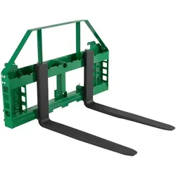 VEVOR Schnellbefestigung, 1814 kg Traglast, Palettengabelrahmenaufsatz mit 915 mm langen Gabeln, Gabelstaplerklingen, 5,1 cm Anhängerkupplung und Speerhülsen, passend für JD-Traktoren