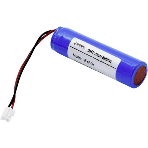 Beltrona 18650 LiFePo4-Akku mit Stecker - 1500 mAh, langlebig und wiederaufladbar für vielseitige Anwendungen