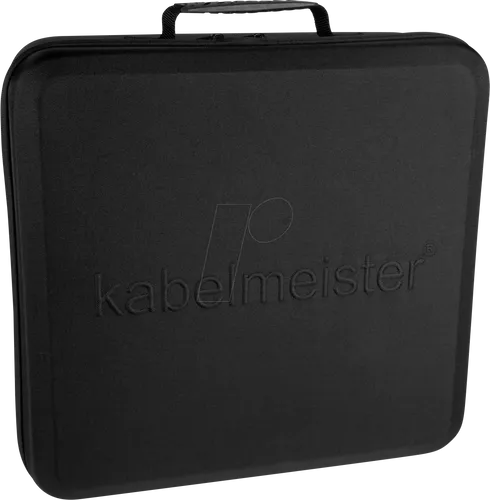 Kabelmeister Power Case - Aufbewahrungskoffer für E-Auto-Ladekabel bis 10m - E-Scooter Zubehör: Praktischer, langlebiger Koffer aus wasserabweisendem EVA-Material mit Klettstreifen gegen Verrutschen und Innenfach für Kleinteile.
