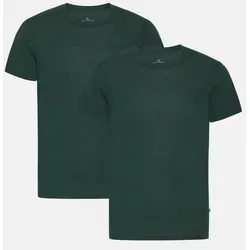 DANISH ENDURANCE 100% Merino T-Shirt Herren, Dunkelgrün, XL - T-Shirts für Herren: Atmungsaktives Merino Shirt, leicht und geruchsneutral, ideal für jeden Tag und Reisen. Reguliert die Körpertemperatur für optimalen Tragekomfort.