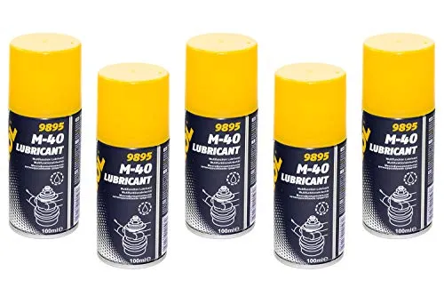 5x 100 ml Original MANNOL M-40 Lubricant Rostlöser Kriechöl Multifunktionsöl