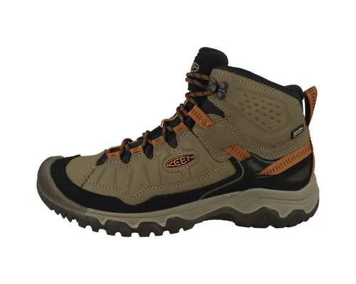 Keen Targhee IV MID WP Herren Outdoorschuh braun 41 EU - Wanderschuhe mit KEEN.DRY Membrane, atmungsaktiv und wasserdicht, ideal für Outdoor-Abenteuer in jedem Wetter.