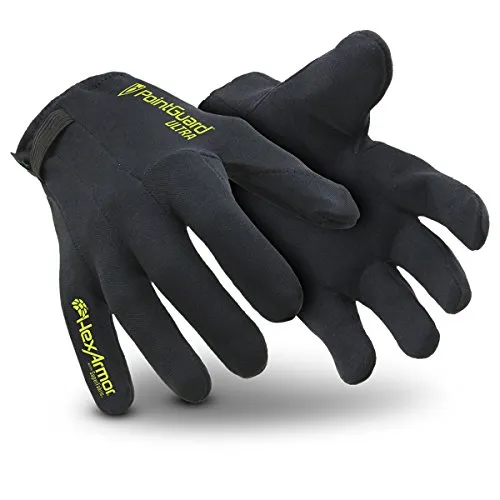 HexArmor Schutzhandschuhe Pointguard X 6044 60006 - Robuste Schutzhandschuhe in Blau, Größe 7, aus strapazierfähigem Polyester für optimalen Schutz und Komfort beim Arbeiten.