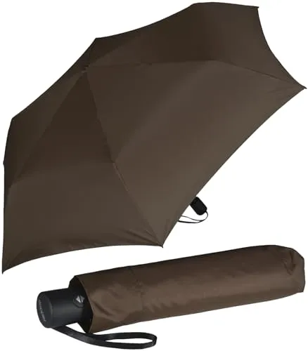 Doppler Zero Magic mini Damen Taschenschirm in braun von Doppler