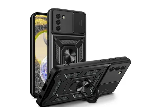 betterfon Handyhülle Panzerhülle für Nokia G22 mit Kameraschutz & Ringhalter, Outdoorhülle mit Smartstand und Silikonkern