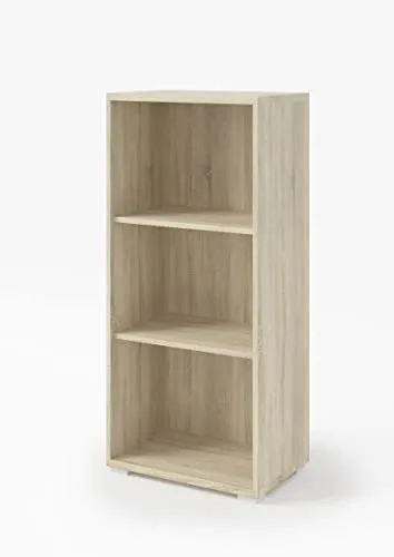 möbelando Aktenregal >Clermont< (BxHxT: 52,5x114x35 cm) in Sonoma/Eiche
