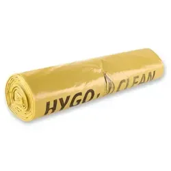 Müllsäcke 120 Liter LDPE 70x110 cm Gelb 45 my 6x25 Stück