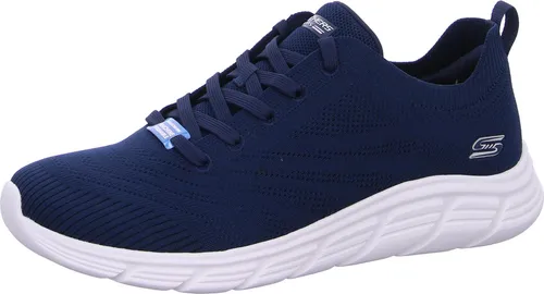 Skechers BOBS B Flex LO- Graceful Stride 117591/NVY Damen Schnürhalbschuh, Größe 39 - Slipper & Mokassins für Damen mit ultraleichter Memory Foam Decksohle für optimalen Tragekomfort und flexibles Gehen.
