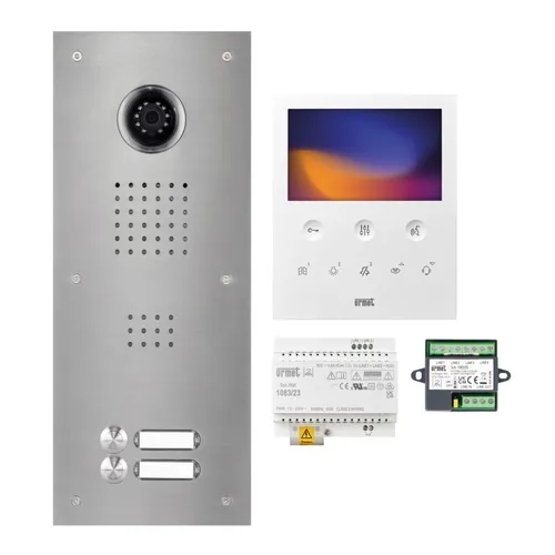 Grothe Video Pre Pack 8WE V-2V-VOG-V4A-08WE Türsprech-Set von Grothe Video Türsprech-Set