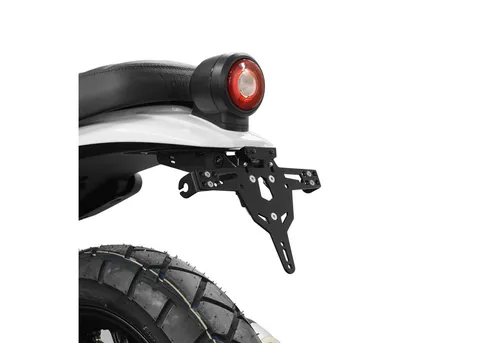 ZIEGER Kennzeichenhalter Pro Kennzeichenhalter kompatibel mit Yamaha XSR125 Frankreich