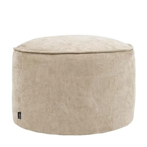 icon Pouf Sitzpouf XL „Milano“, beige