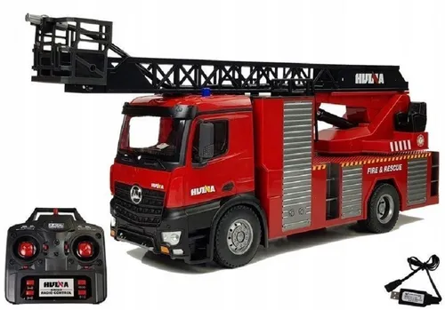 COIL RC-Auto Feuerwehr 1:14 - RC-Auto in Feuerwehr-Design, 22 Steuerkanäle und LED-Soundeffekte für realistischen Spielspaß. Perfekt für kleine Feuerwehrfans!
