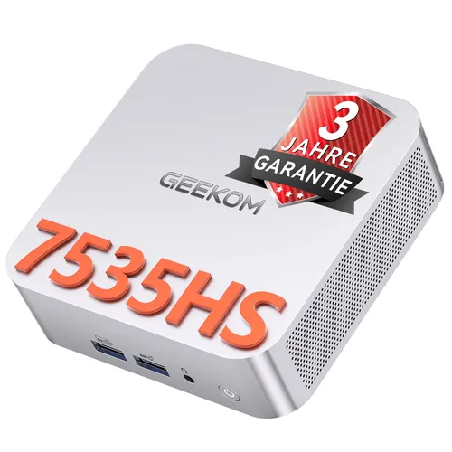 Geekom A7 Mini PC mit AMD Ryzen 5 und 16GB RAM