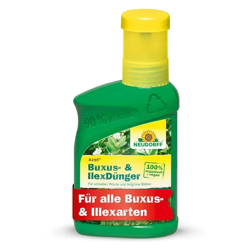 Neudorff Azet Buxus- IllexDünger 250ml Bio Buchsbaum Flüssigdünger Kirschlorbeer
